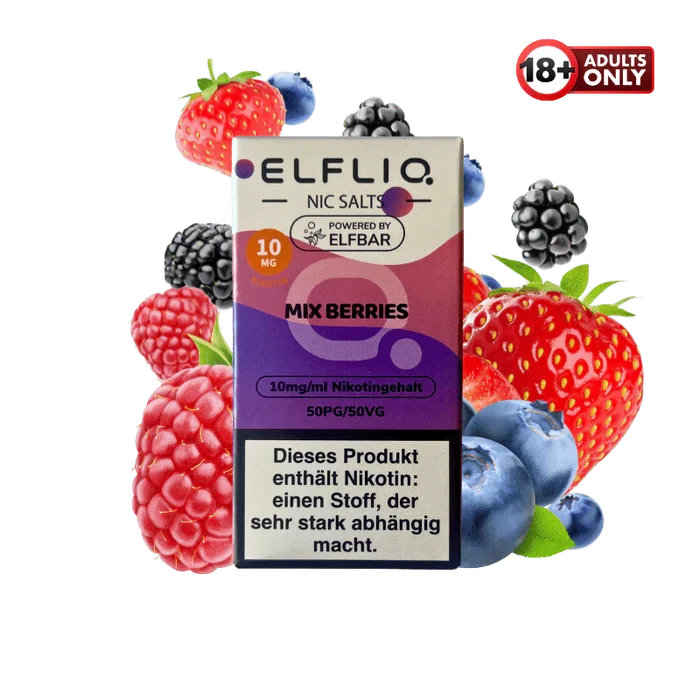 Elfliq Nikotinsalz Liquid mix berries